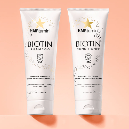 Shampoo + Acondicionador de Biotina - Hair Vitamins Mx