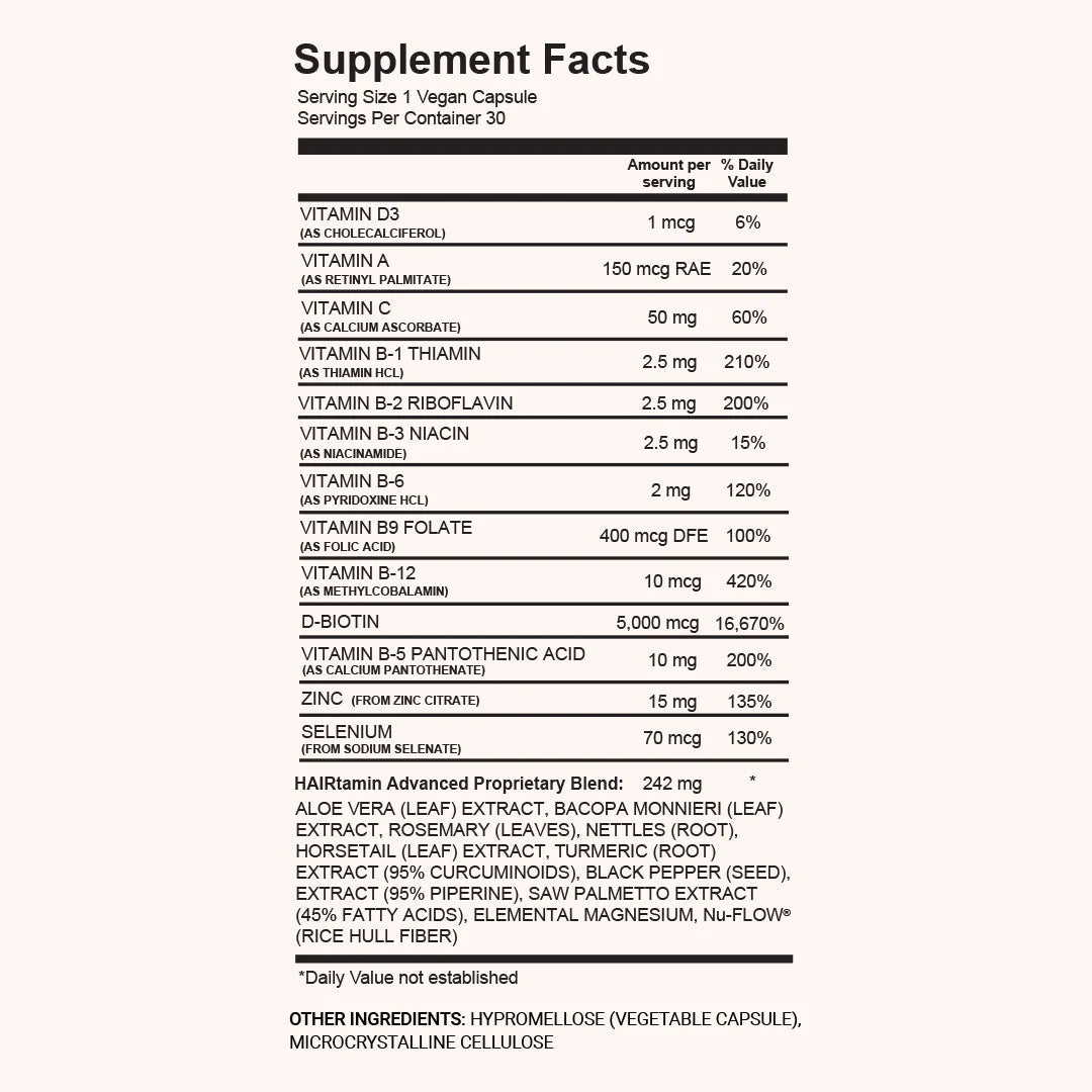 Bundle 🔥 - HAIRtamin Fórmula Avanzada - Hair Vitamins Mx