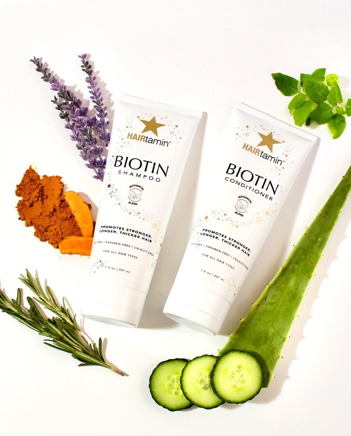 Shampoo de Biotina HAIRtamin - HairVitamins.mx