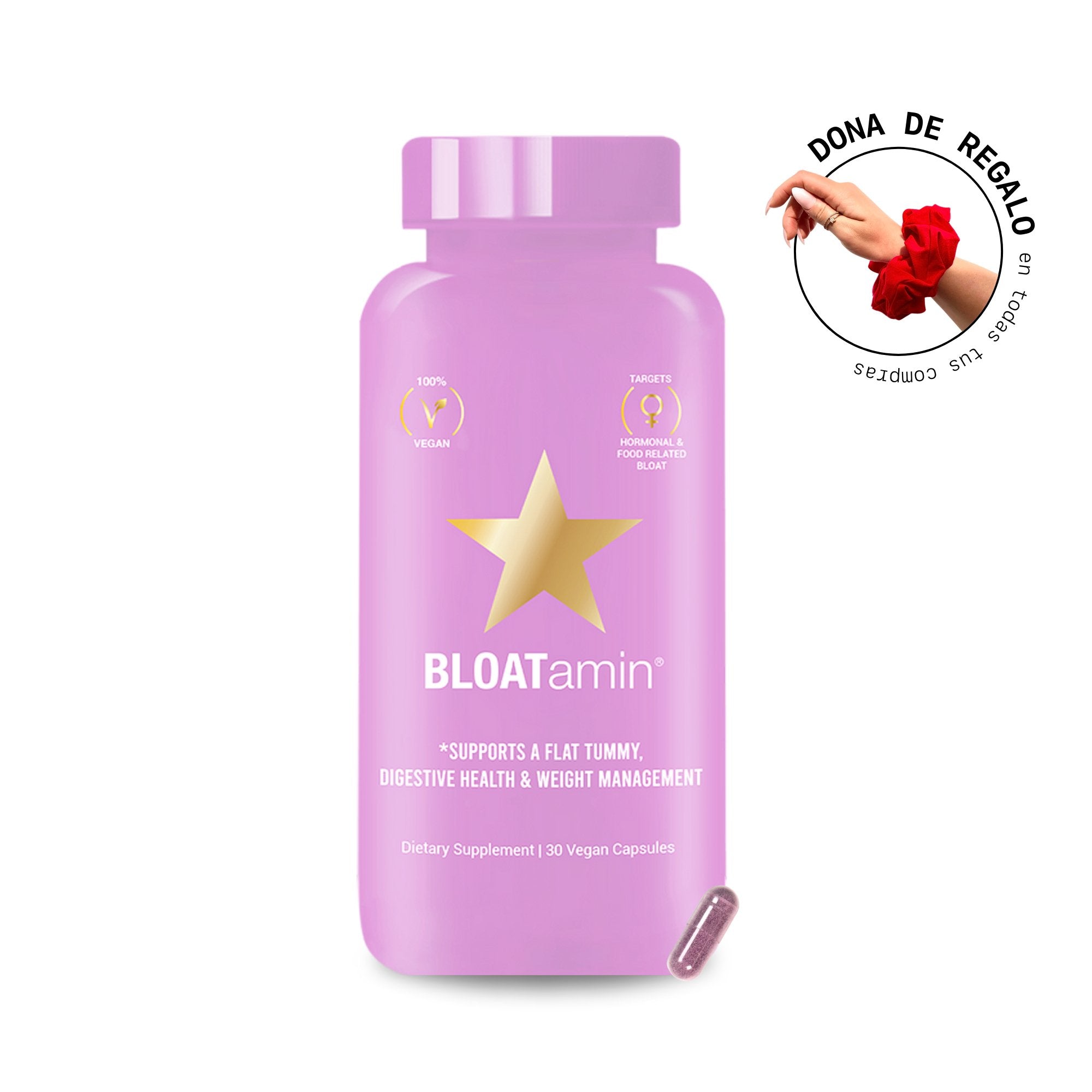 Bloatamin® - Adiós inflamación - Hair Vitamins Mx