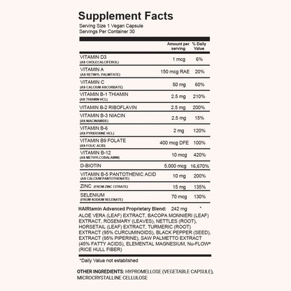 Bundle 🔥 - HAIRtamin Fórmula Avanzada - Hair Vitamins Mx