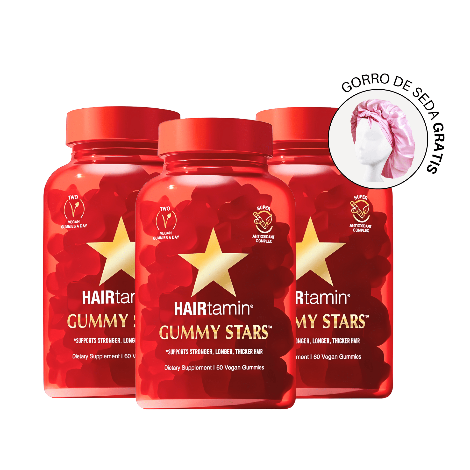 Bundle 🔥 - HAIRtamin Gummy Stars - Hair Vitamins Mx