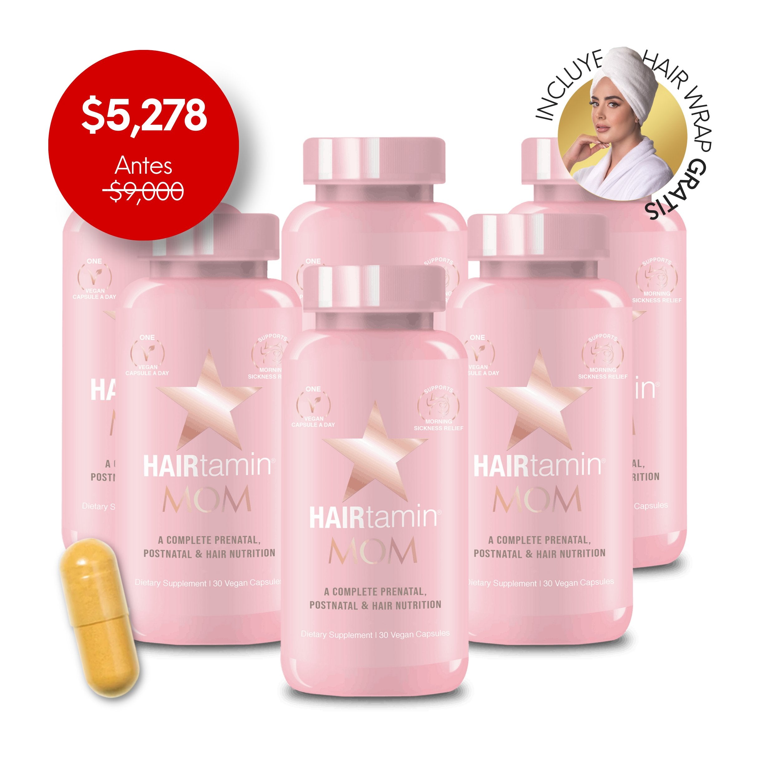 Bundle 🔥 - HAIRtamin Mom - Hair Vitamins Mx