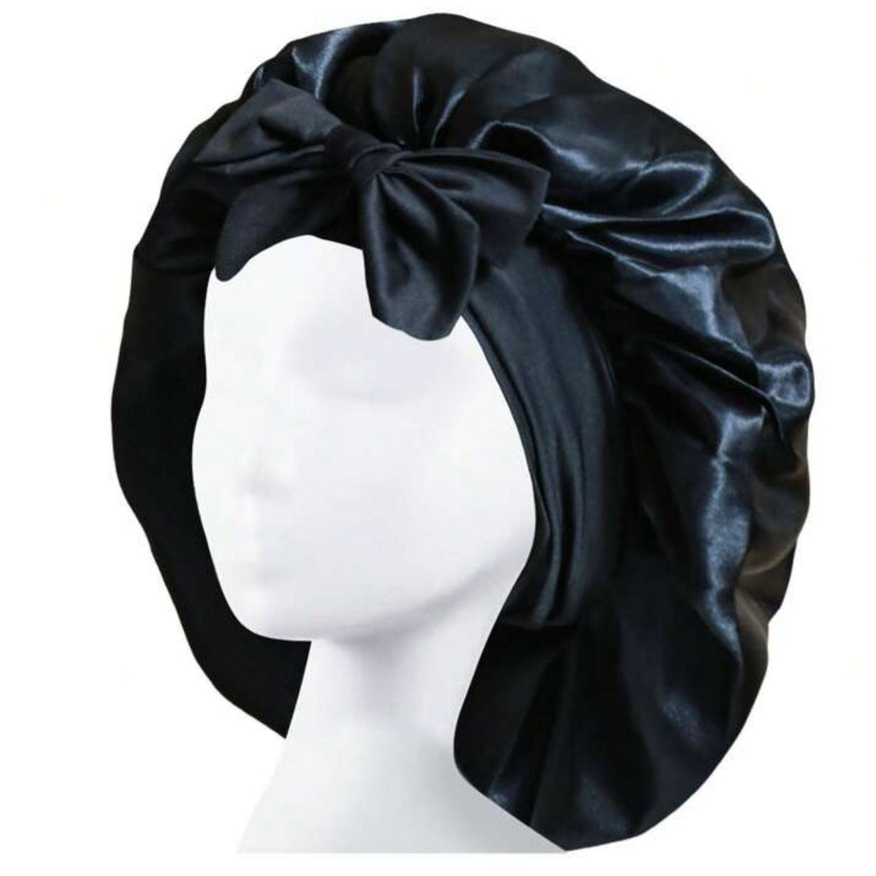 Gorro de seda en color negro - Hair Vitamins Mx
