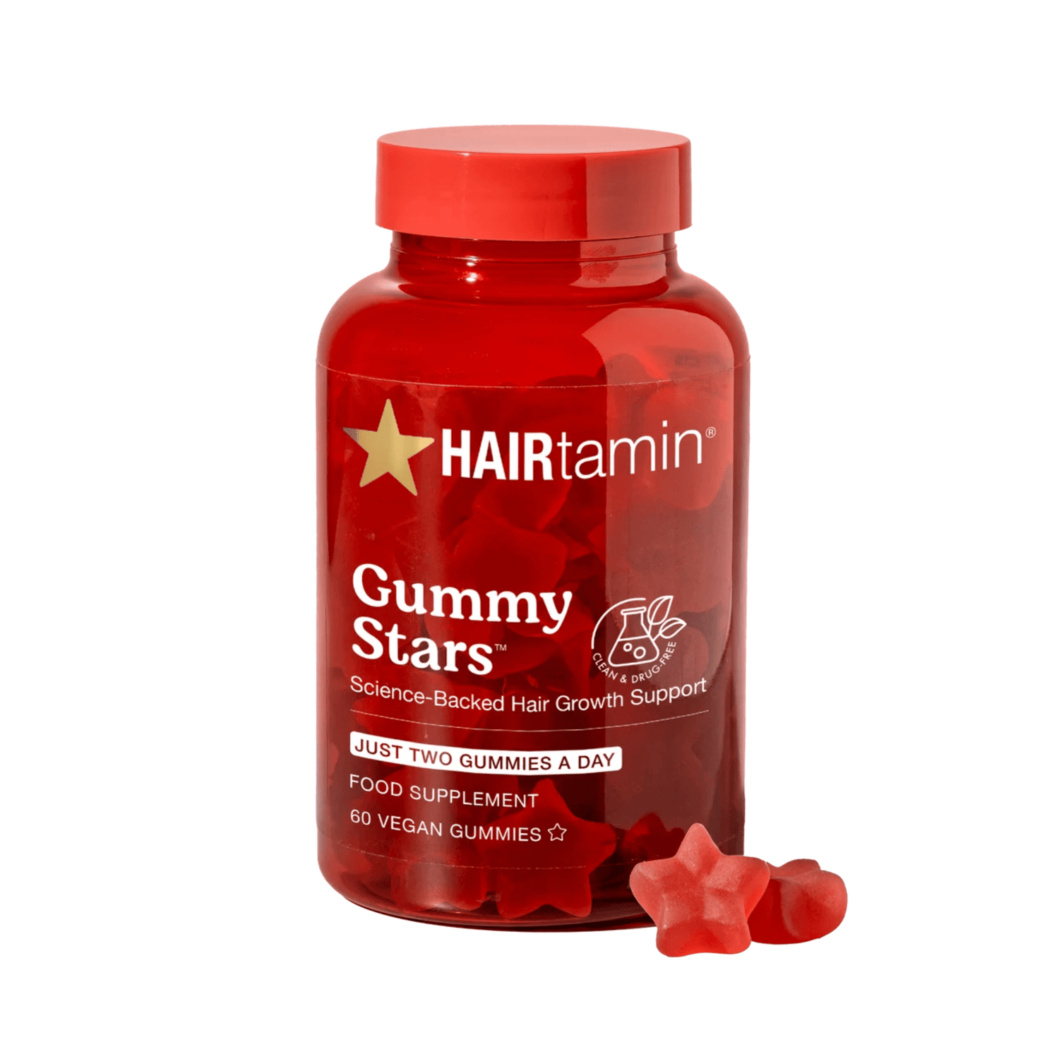 HAIRtamin Gummy Stars - Hair Vitamins Mx