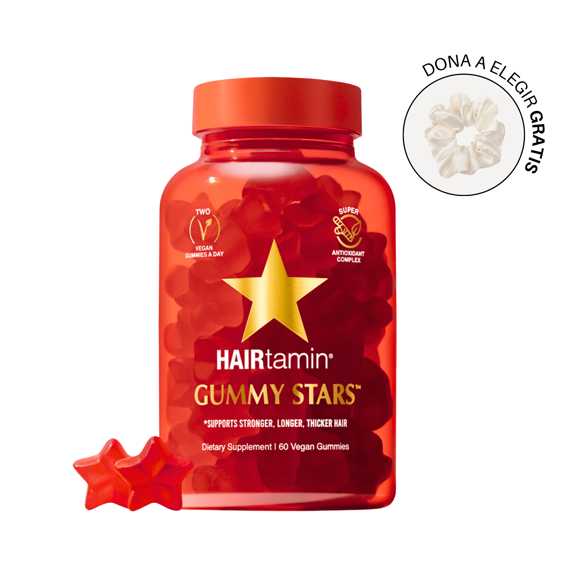 HAIRtamin Gummy Stars - Hair Vitamins Mx