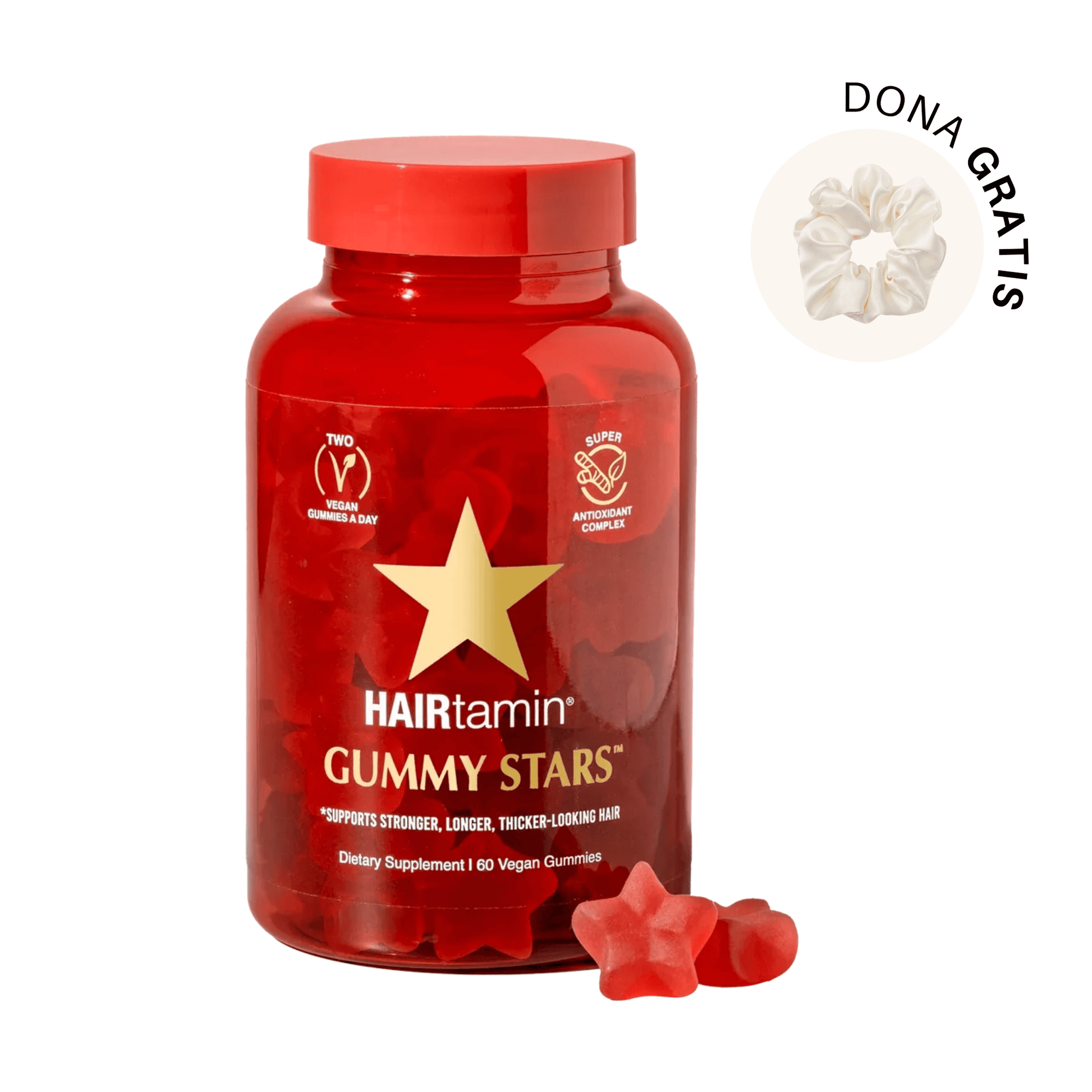 HAIRtamin Gummy Stars | Gomitas con biotina para el cabello - Hair Vitamins Mx