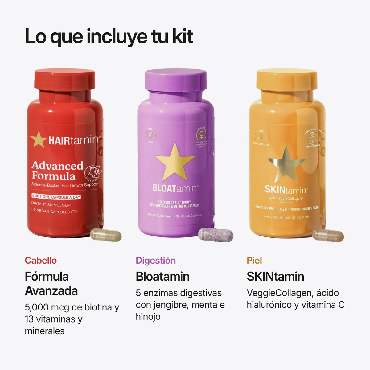 Best Seller Bundle, ingredientes