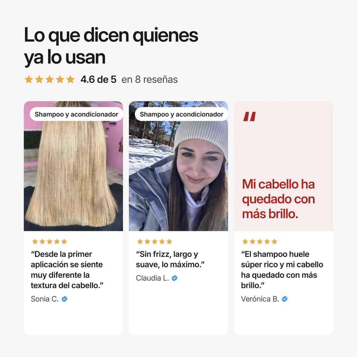 Shampoo de Biotina HAIRtamin, reseñas de clientas