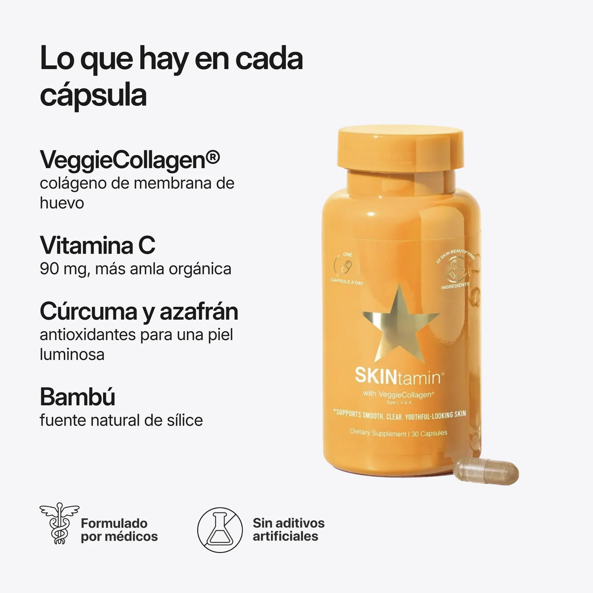 SKINtamin, ingredientes
