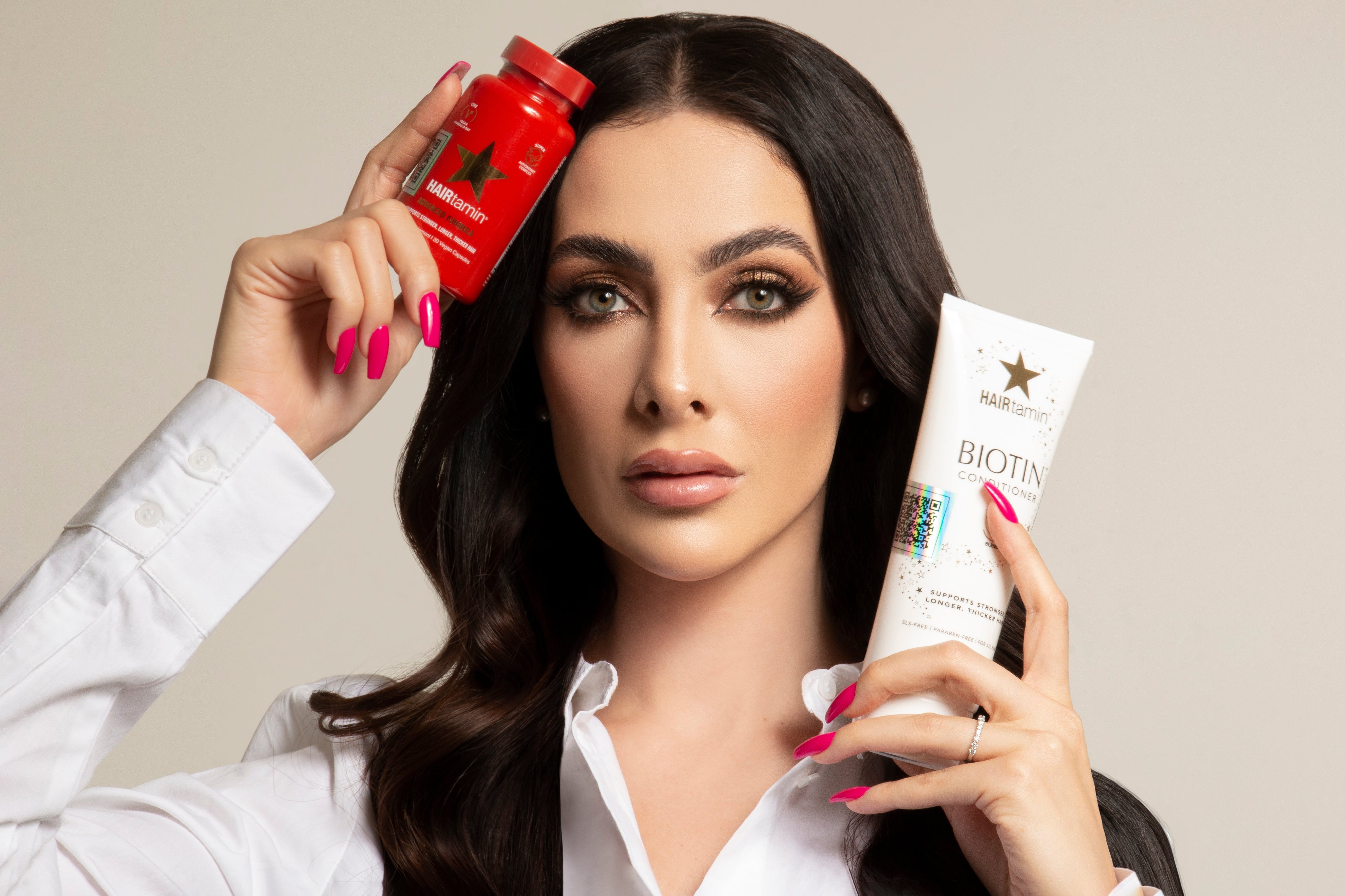 Acondicionador de Biotina HAIRtamin - HairVitamins.mx