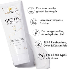 Acondicionador de Biotina HAIRtamin - HairVitamins.mx