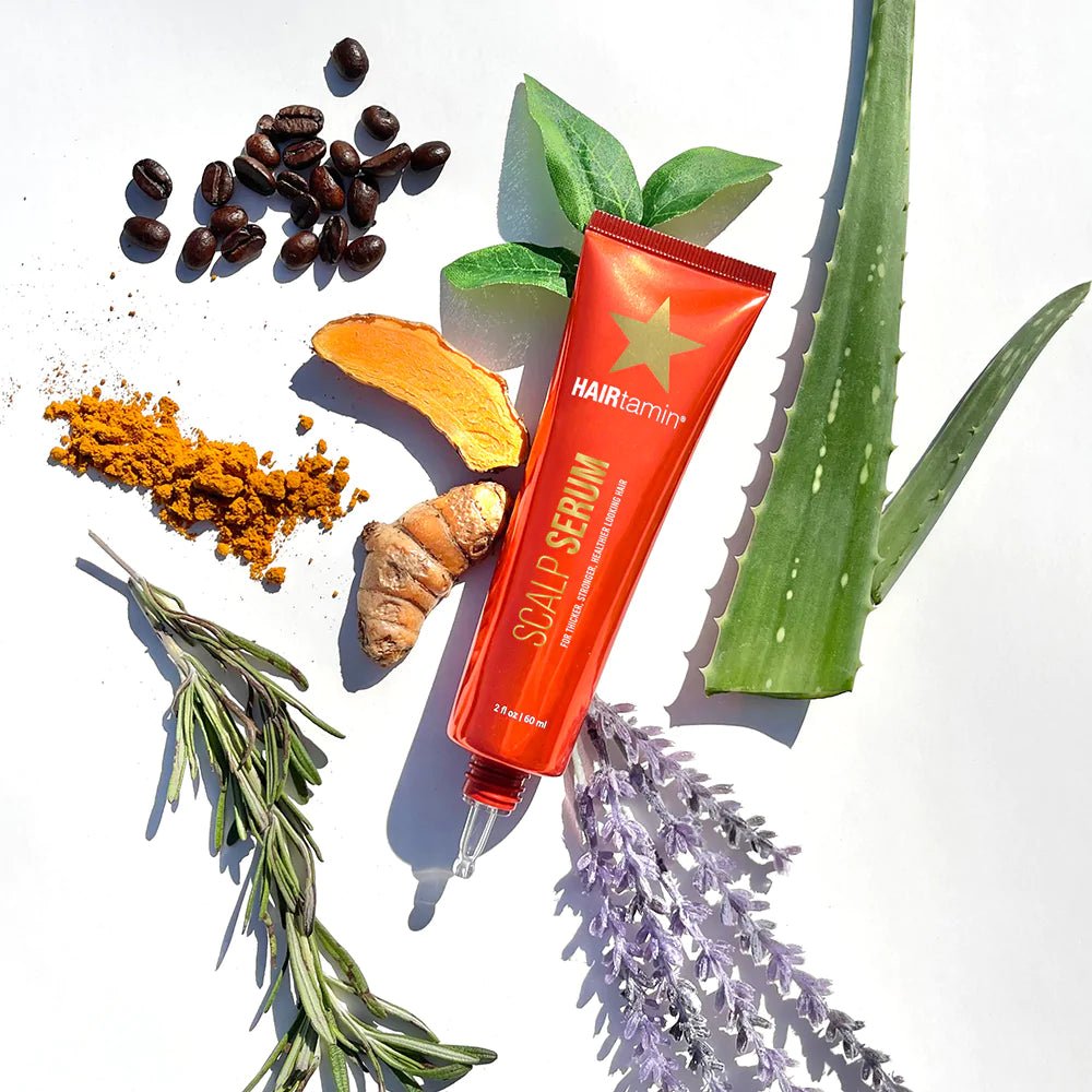 Bundle Hair Goals 🔥 HAIRtamin Fórmula Avanzada + Scalp Serum + Biotin Shampoo y Acondicionador - HairVitamins.mx