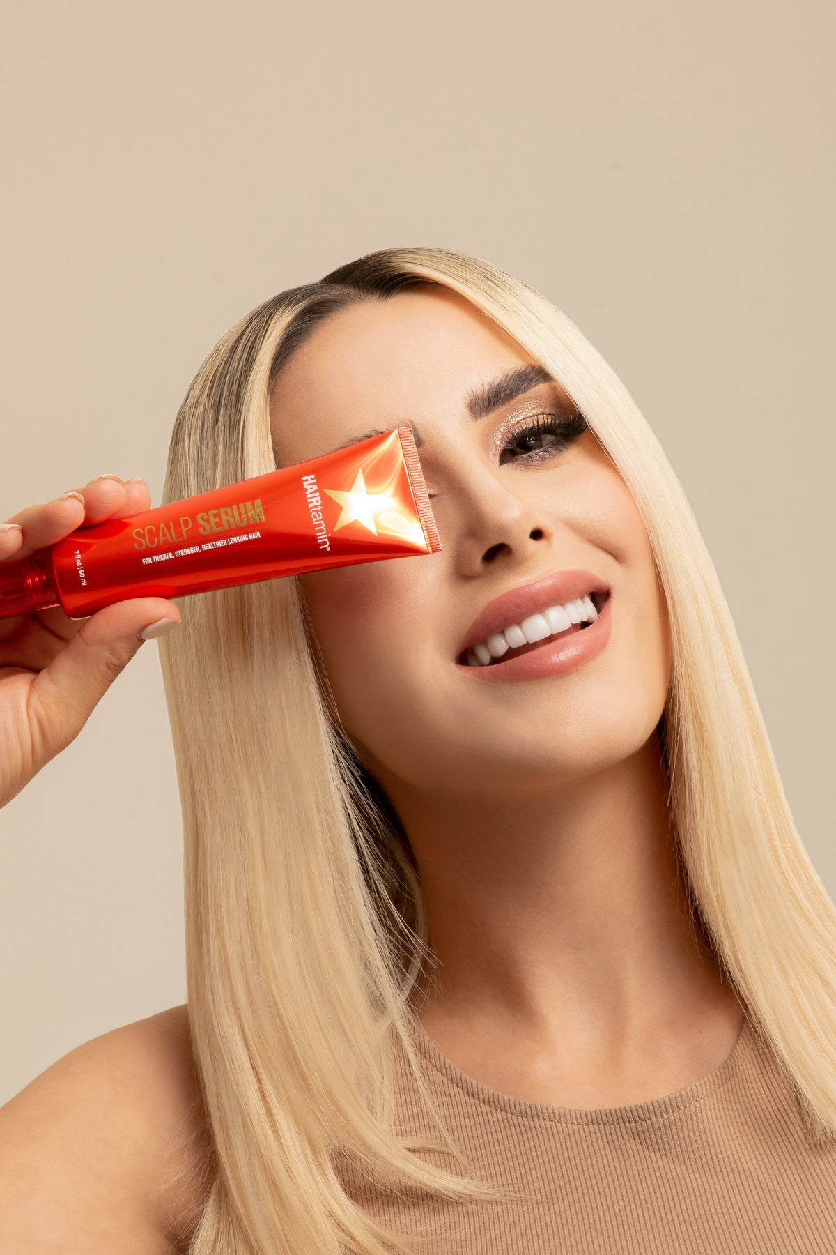 Bundle Yummy 🔥 Gummy Stars X2 + Scalp Serum - HairVitamins.mx