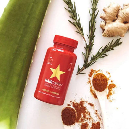 ingredientes naturales del suplemento capilar HAIRtamin Fórmula Avanzada