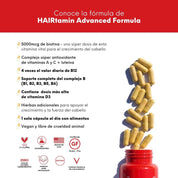 HAIRtamin Fórmula Avanzada - Hair Vitamins Mx