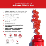 HAIRtamin Gummy Stars - Hair Vitamins Mx