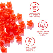HAIRtamin Gummy Stars - HairVitamins.mx