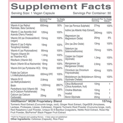 HAIRtamin Mom - HairVitamins.mx
